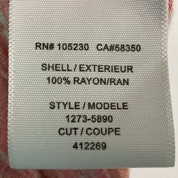 Joie Maxi Skirt Orange Brown Ikat Jersey Pull-On Elastic Women's Size Small - Picture 6 of 7